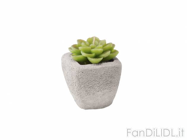 Candela cactus con vasetto , prezzo 1.99 &#8364;  
-  A scelta tra diversi modelli