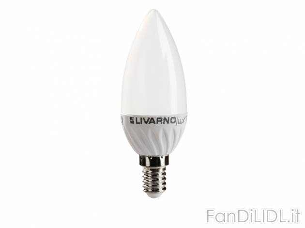 Lampadina a LED Livarno Lux, prezzo 5,99 &#8364; per Alla confezione 
- Bianco ...
