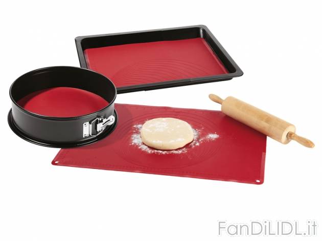 Airbrush-City Tappetino Da Forno In Silicone – Confezione Da 2 (60x40 Cm) Antiaderente E Riutilizzabile
