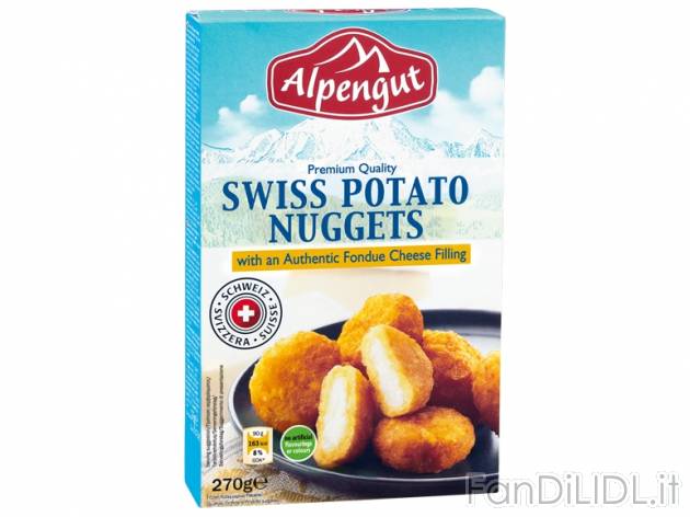 Crocchette di patate ripiene con formaggio , prezzo 1,79 &#8364; per 270 g, ...