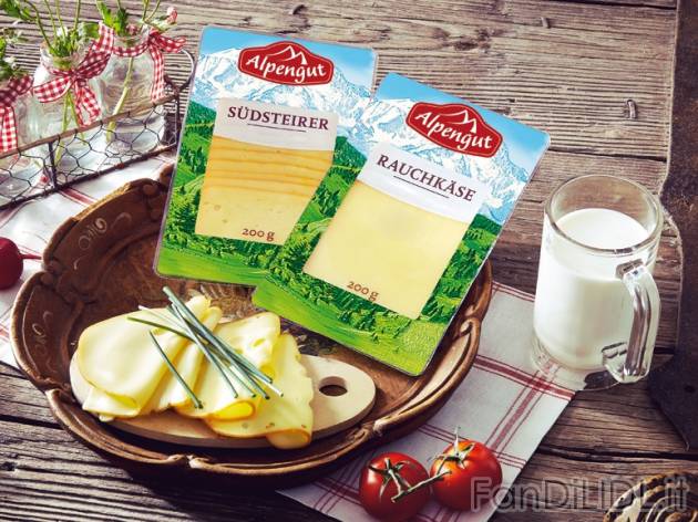 Formaggio austriaco affumicato a fette , prezzo 1,79 &#8364; per 200 g, € ...