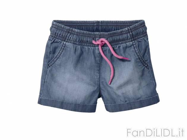 Shorts da bambina , prezzo 6.99 &#8364; per Alla confezione 
-  In puro cotone
-  2X