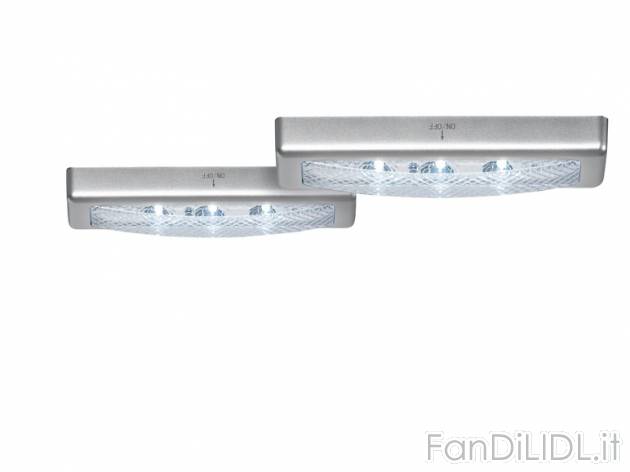 Punto luce a LED Livarno Lux, prezzo 4,99 &#8364; per Alla confezione 
- Facile ...