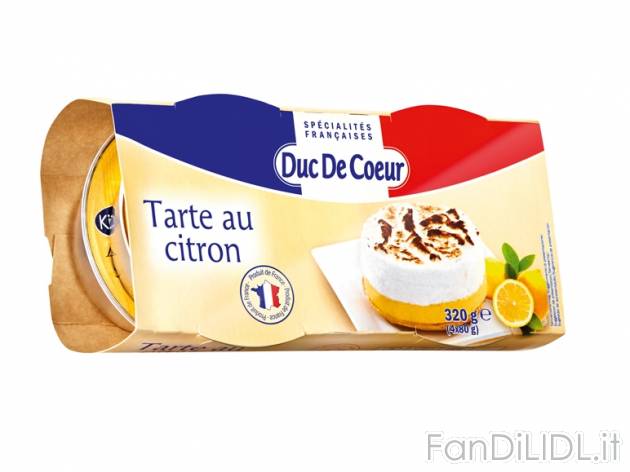 Dessert francesi , prezzo 1,79 &#8364; per 4x 80 g, € 5,59/kg EUR. 
- Prelibati ...