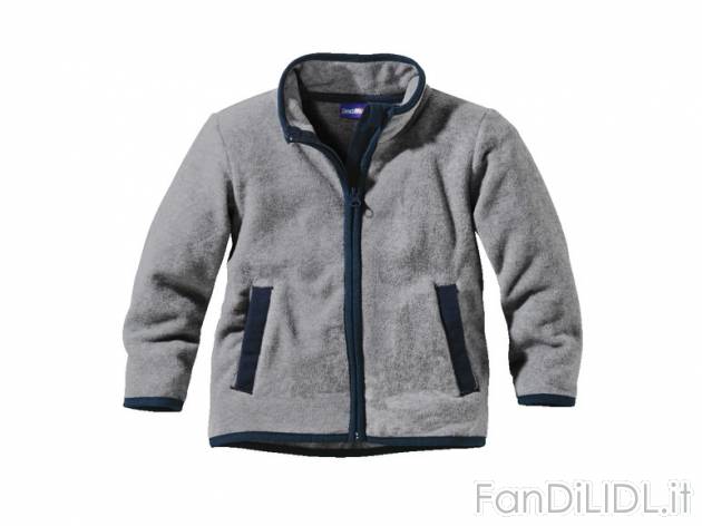 Felpa in pile da bambino Lupilu, prezzo 5,99 &#8364; per Alla confezione 
- ...