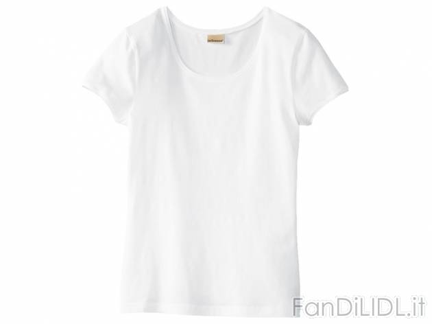 T-Shirt intima da donna Jolinesse, prezzo 3,99 &#8364; per Alla confezione 
- ...