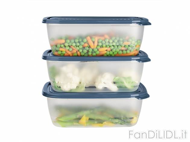 Set contenitori salvafreschezza Ernesto, prezzo 2,99 &#8364; per Al set 
- 2,7 ...