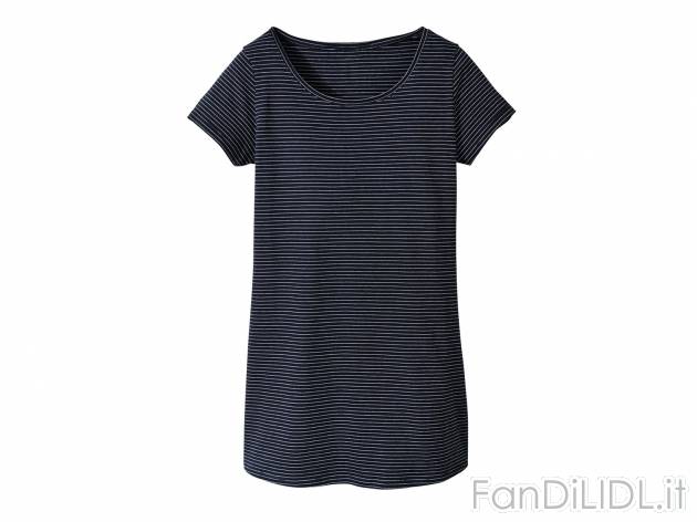 T-shirt lunga da donna , prezzo 4.99 &#8364;  
-  In puro cotone