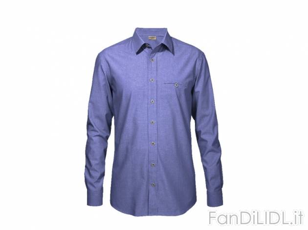 Camicia da uomo Livergy, prezzo 9,99 &#8364; per Alla confezione 
- Materiale: ...