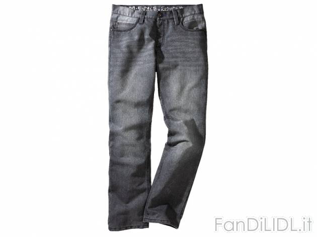 Jeans da uomo Livergy, prezzo 9,99 &#8364; per Alla confezione 
- Taglio diritto ...