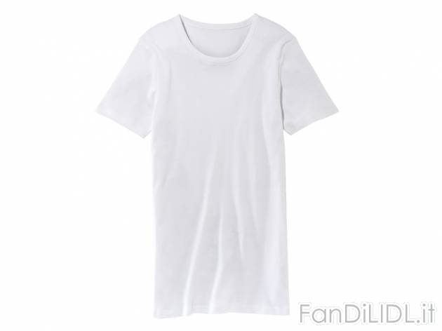 T-Shirt da uomo Livergy, prezzo 9,99 &#8364; per Alla confezione 
- Materiale: ...