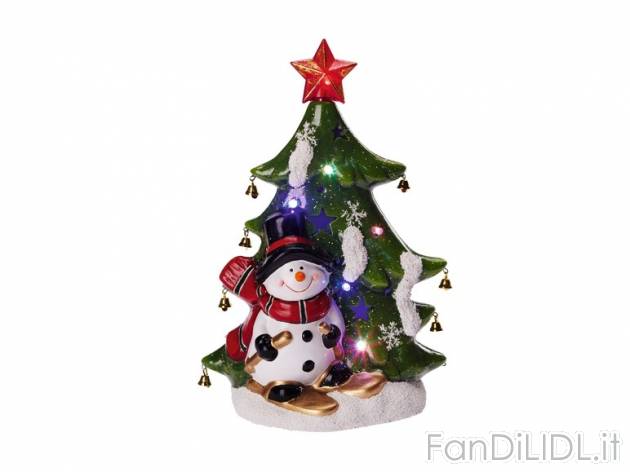 Figura natalizia con LED Melinera, prezzo 7,99 &#8364; per Alla confezione 
- ...