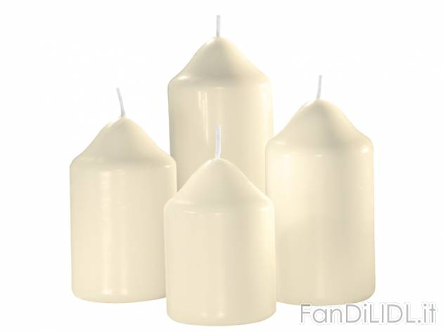 Set candele Melinera, prezzo 2,99 &#8364; per Alla confezione 
- A scelta fra ...