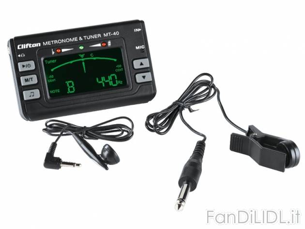 Accordatore Metro-Tuner 3 in 1 