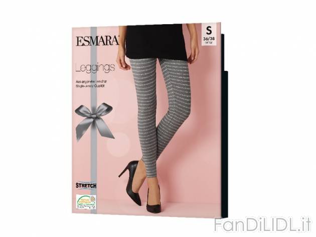 Leggings da donna Esmara, prezzo 4,99 &#8364; per Alla confezione 
- In morbido ...