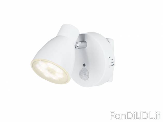 Faretto LED con rilevatore di movimento , prezzo 9.99 &#8364; 
- Accensione ...