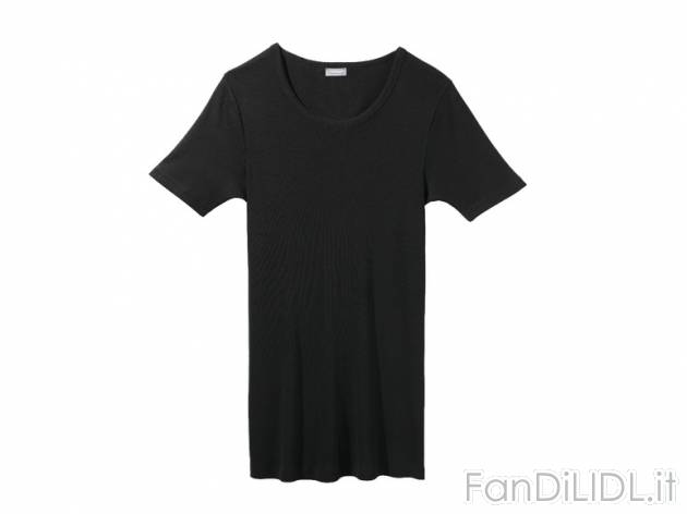 T-shirt intima da uomo Livergy, prezzo 3,99 &#8364; per Alla confezione 
- Materiale: ...