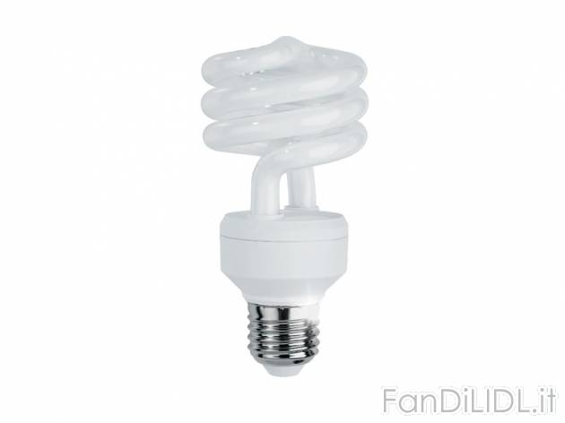 Lampadina a spirale a risparmio energetico Livarno Lux, prezzo 2,99 &#8364; ...