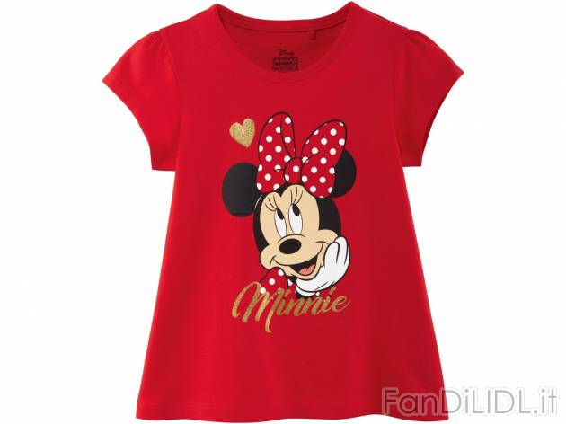 T-shirt da bambina Frozen, Minnie , prezzo 3.99 &#8364;  
-  In puro cotone