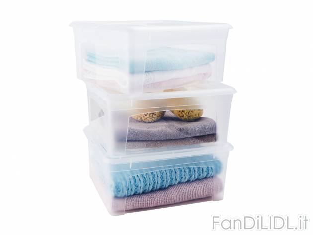 Box multiuso 3 o 6 pezzi , prezzo 9.99 &#8364; 
- 3 pezzi Ca. 40x17x33,5 cm
- ...