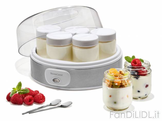 Yogurtiera , prezzo 14.99 &#8364; 
- 7 bicchieri con coperchio avvitabile (ca. ...