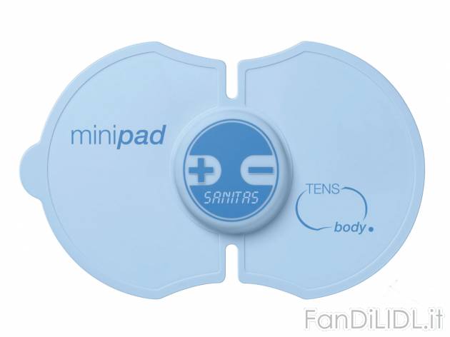 Mini-Pad elettrostimolatori Sanitas , prezzo 7.99 &#8364; 
- Mini Pad Back: ...