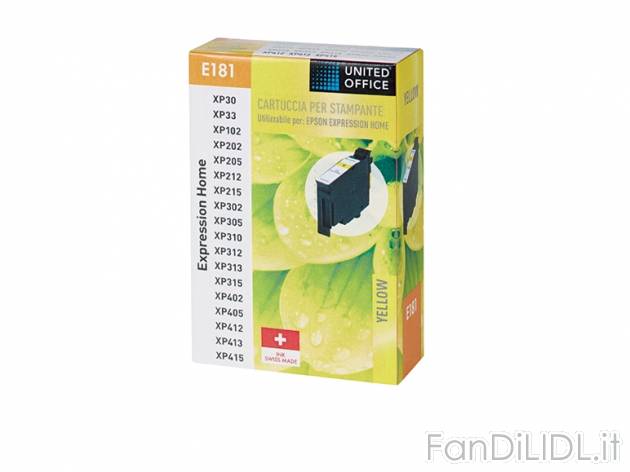 Cartuccia per stampante Epson United Office, prezzo 2,99 &#8364; per Alla confezione ...