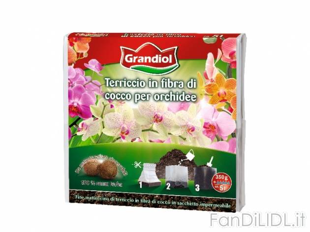 Terriccio con fibra di cocco per orchidee , prezzo 2,29 &#8364; per Alla confezione ...