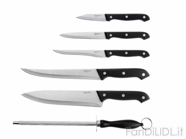 Set coltelli Ernesto, prezzo 7,99 &#8364; per Alla confezione 
- Lame di alta ...
