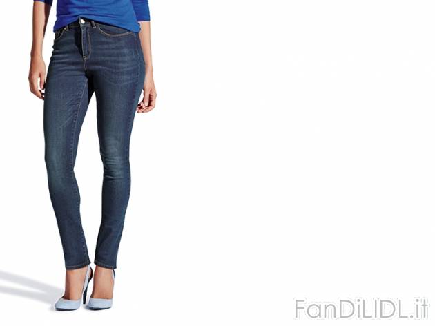 Jeans da donna Esmara, prezzo 7,99 &#8364; per Alla confezione 
- Stile 5 tasche ...
