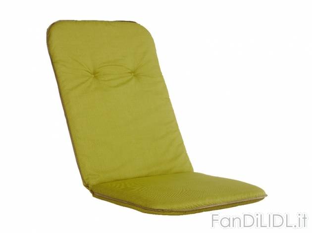 Cuscino per sedia sdraio 116 x 50 cm Florabest, prezzo 7,99 &#8364; per Alla ...