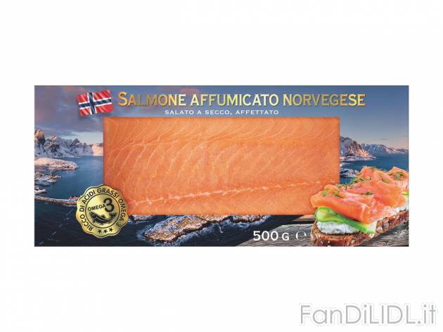 Salmone affumicato , prezzo 9.99 EUR 
Salmone affumicato 
- Prova la colazione salata ...