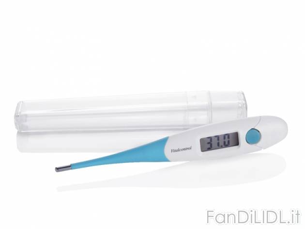Termometro digitale per la febbre Sanitas, prezzo 2,99 &#8364; per Alla confezione ...