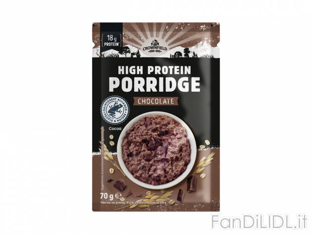 Porridge proteico al cioccolato , prezzo 1.19 EUR