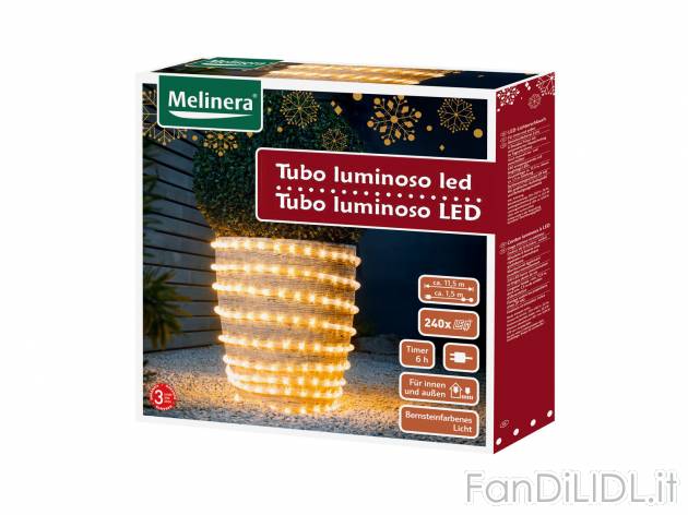 Tubo luminoso LED , prezzo 14.99 &#8364; 
- Per interni ed esterni
- 240 LED
- ...