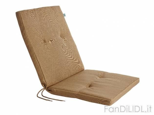 Cuscino per sedia da giardino Florabest, prezzo 9,99 &#8364; per Alla confezione ...