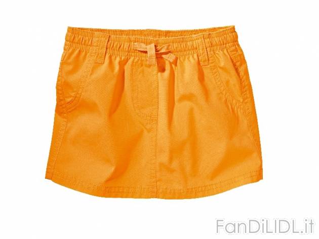 Shorts o gonna da bambina Lupilu, prezzo 6,99 &#8364; per Alla confezione 
- ...