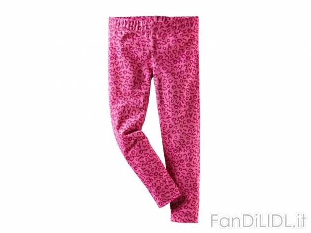 Leggings da bambina Lupilu, prezzo 3,99 &#8364; per Alla confezione 
- Piacevoli ...