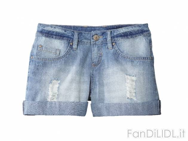 Shorts in jeans da donna Esmara, prezzo 7,99 &#8364; per Alla confezione 
- ...