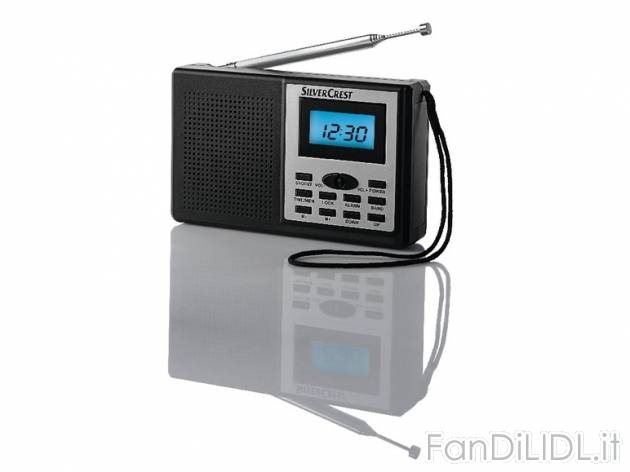 Ricevitore radio universale Silvercrest, prezzo 9,99 &#8364; per Alla confezione ...