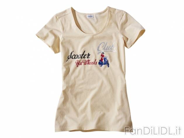T-Shirt da donna Esmara, prezzo 3,99 &#8364; per Alla confezione 
- In morbido ...
