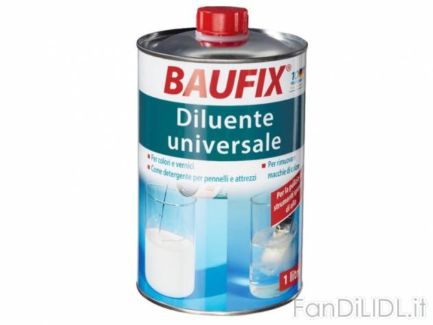 Diluente universale Baufix, 1 l , prezzo 2,49 &#8364; per Alla confezione 
- ...