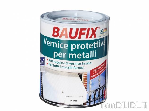 Smalto protettivo per metallo Baufix, 1 l , prezzo 5,99 &#8364; per Alla confezione ...