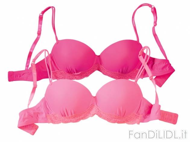 Reggiseno, 2 pezzi Esmara, prezzo 9,99 &#8364; per Alla confezione 
- Push-Up, ...