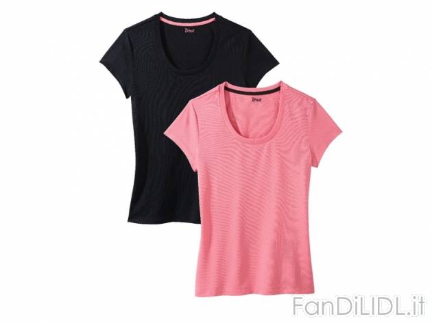 T-Shirt sportiva da donna , prezzo 5,99 &#8364; per Alla confezione 
- Misure: ...