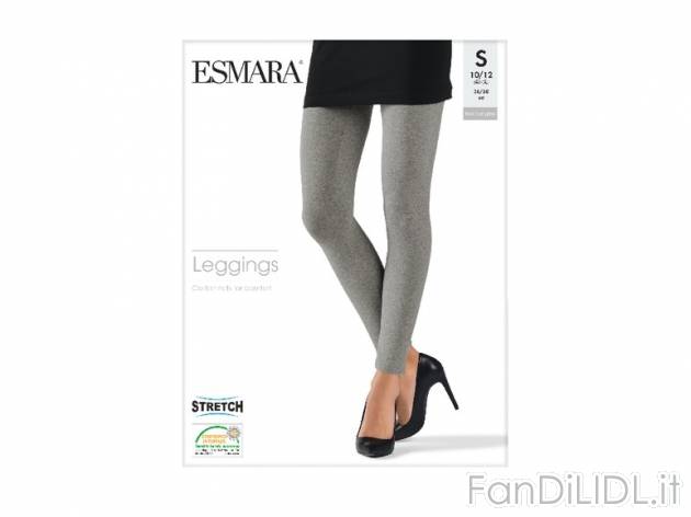 Leggings da donna Esmara, prezzo 4,99 &#8364; per Alla confezione 
- Materiale: ...