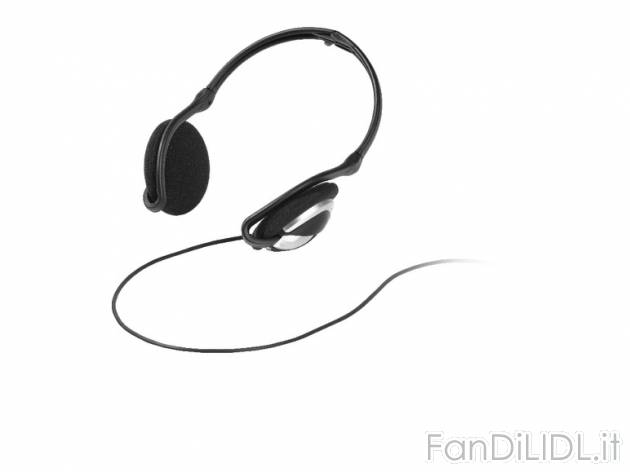 Cuffie o auricolari Silvercrest, prezzo 4,99 &#8364; per Alla confezione 
- ...