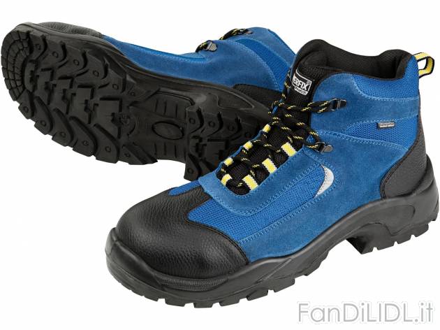 Scarpe Antinfortunistiche Da Lavoro Uomo – Pelle Leggera Con Puntale In Acciaio – Indistruttibili