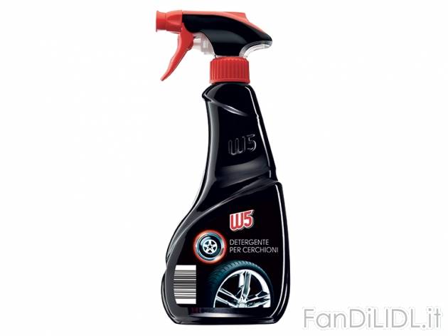 Detergente auto per cerchioni o Spray rimuovi insetti W5, prezzo 1,49 &#8364; ...