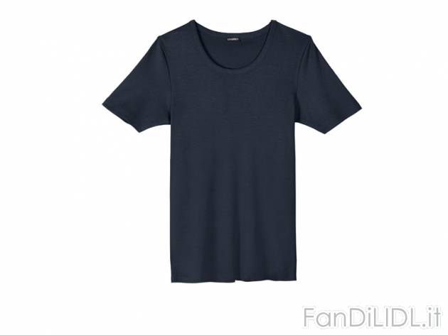 T-Shirt intima da uomo Livergy, prezzo 3,99 &#8364; per Alla confezione 
- Materiale: ...